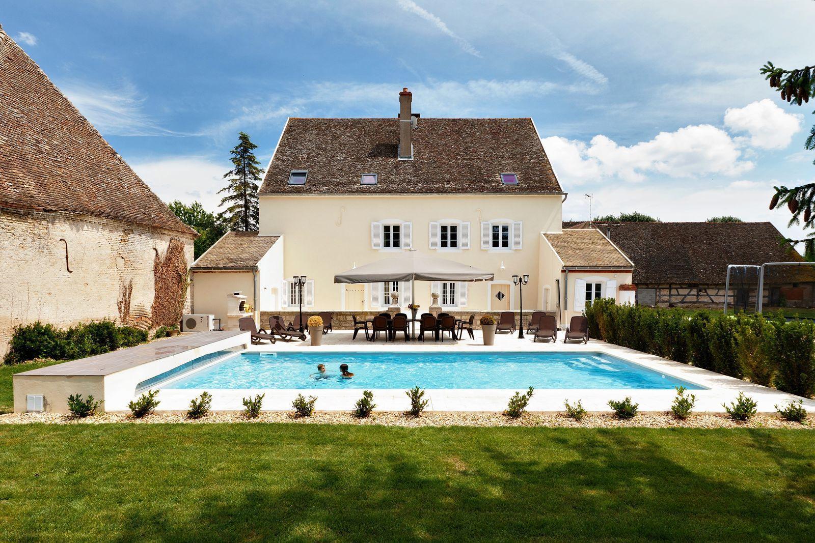 Villa la Grande Dame - luxe vakantievilla in de Bourgogne - Frankrijk